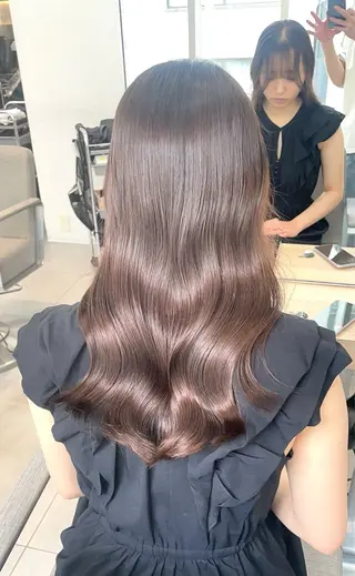 ロング nok所属・🫧daito/艶髪 /透明感カラー🫧のヘアスタイル