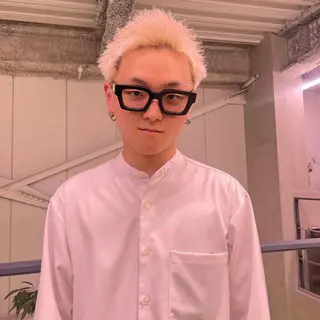 ショート カラー メンズ 花香竜太/エクステ /ハイトーンカラーのヘアスタイル