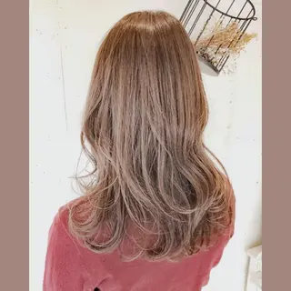 セミロング 𓅰なかがわ ふみな𓅯のヘアスタイル