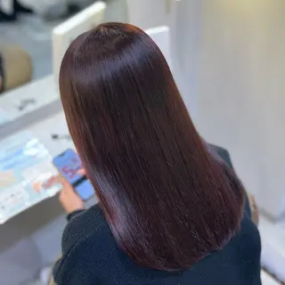 ロング カラー 🌙Runa つや髪 /モテ/カットのヘアスタイル