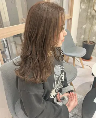 セミロング 鳳／美容室 chinaのヘアスタイル