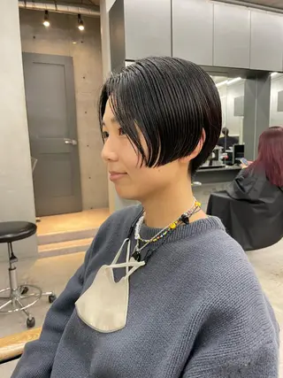 ショート 佐伯 和佳のヘアスタイル