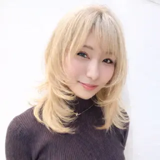 ミディアム 黒染め剥がし/ 黒髪卒業ヘア💫涼介のヘアスタイル