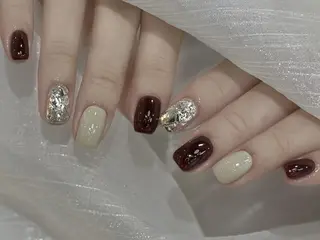 ネイル Hana Bloom Nail💜Akiのネイルデザイン