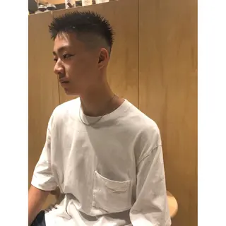 メンズ 🌈圧倒的デザイン パーマ　関和希のヘアスタイル