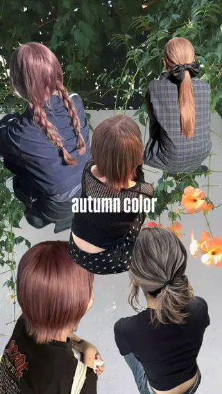 ロング カラー 🍓ハイトーンカラー 🎀nene🍓のヘアスタイル