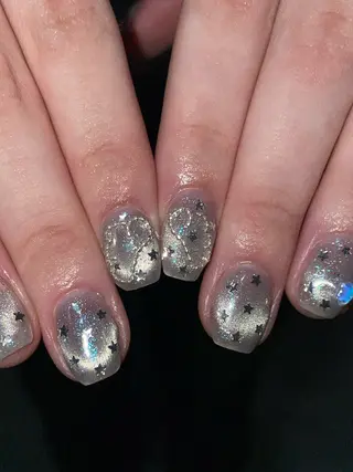 ネイル GO TODAY 吉祥寺Glint所属・うの 韓国ﾈｲﾙ໒꒱⋆⭒˚のネイルデザイン