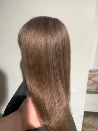 ロング 🫧ブリーチモデル/ 透明感カラー /みきのヘアスタイル