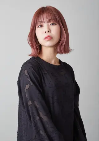 ミディアム Kingdom美容室所属・横浜/カット モデル/琉雅🦀のヘアスタイル