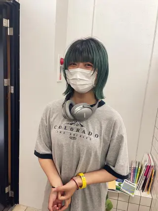 ミディアム カラー 関 京磨のヘアスタイル