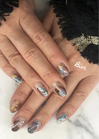 ネイル ♡Bivi♡自爪に 優しいネイルサロンのネイルデザイン