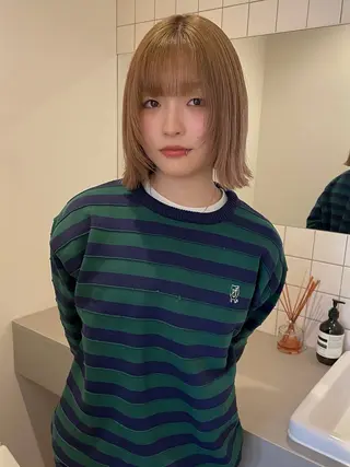 ショート ボブカットモデル/パ ーマ/harunaのヘアスタイル