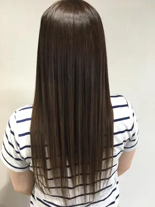 ロング glosstokyo所属・縮毛矯正技師須藤玲人 髪質改善師ゴトウのヘアスタイル