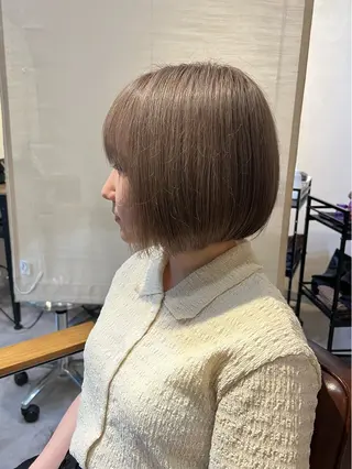 ショート カラー 全席半個室 髪質改善&トリートメントtuuli天神大名店所属・フジムラ ヒロタカのヘアスタイル