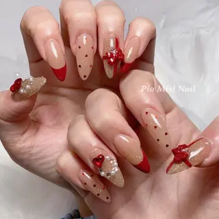 ネイル HANA 長さだしのネイルデザイン