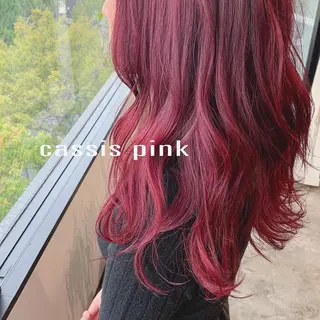 ロング カラー etore 矢場町 南沙希のヘアスタイル