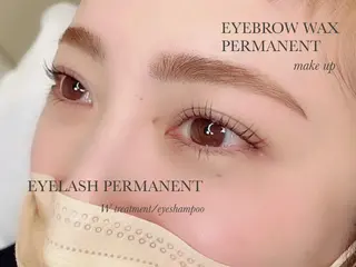 マツエク・マツパ アイブロウ 981 aska｜ マツパ×エクステのマツエク・マツパデザイン