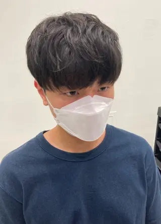 ショート メンズ メンズ特化/メッシュ /パーマ/比嘉のヘアスタイル