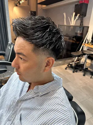 メンズ 池田隼也 メンズ/パーマのヘアスタイル