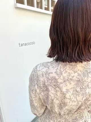 ミディアム 美容室tanacocolo所属・草野 ゆずきのヘアスタイル