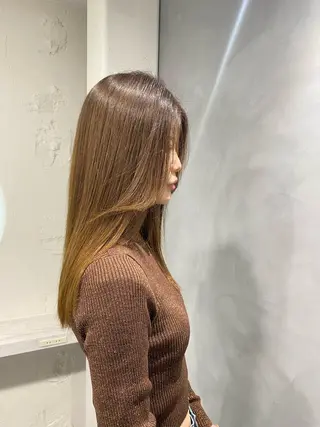 セミロング カラー ekolu北梅田店所属・梅田中崎町髪質改善 /オキヒロト/エコルのヘアスタイル