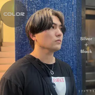 カラー メンズ 横浜カラー/パーマ/ SAKI💫のヘアスタイル