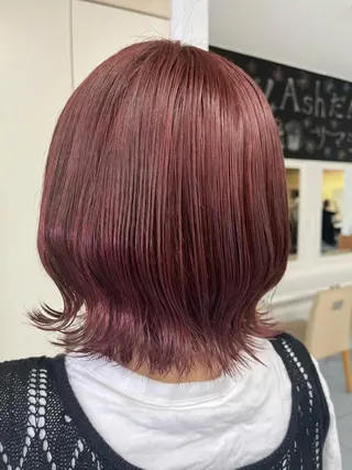 ミディアム ブリーチカラー特化 美容師/𝕐𝕌𝕀のヘアスタイル