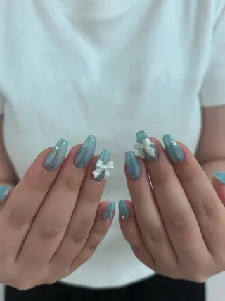 ミディアム SHILON NAIL （非対面ネイルサロン）所属・SHILON 非対面ネイルサロンのネイルデザイン