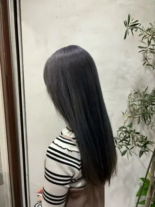 ロング カラー 大宮/カラーマスター ムラ修正🥀森山陽向のヘアスタイル