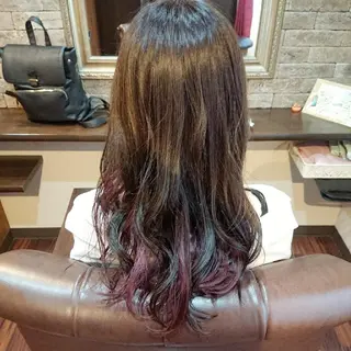 ロング カラー 美髪 カラーリストのヘアスタイル