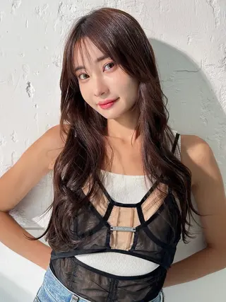 ロング La fith hair Mimi 流山おおたかの森店所属・🎀艶モテ/髪質改善 🎀♡𝒀𝑼𝑨♡のヘアスタイル