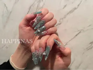 ネイル HAPPINAS くるみのネイルデザイン