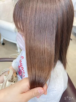 セミロング GOSSIP所属・GOSSIP信国 瑞絵のヘアスタイル