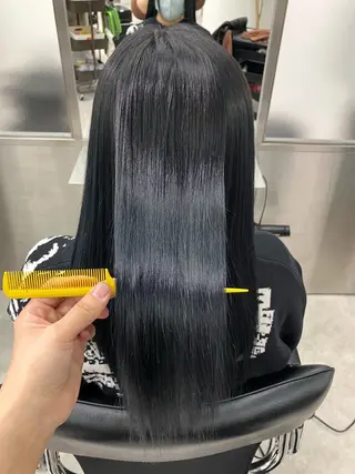 ロング カラー GOTODAY シェアサロン梅田NU茶屋町店所属・髪質改善/艶カラー 縮毛矯正/みほのヘアスタイル