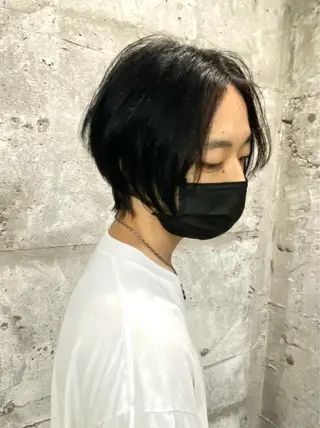 ショート ヘアアレンジ メンズ ［似合わせヘア］ ✂︎OGURO✂︎のヘアスタイル