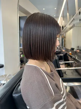 ミディアム 堀江 /木下椋麻のヘアスタイル