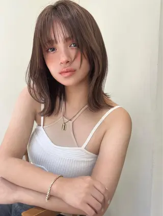 ショート 小顔ボブ jilblanカホのヘアスタイル