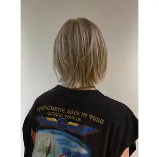 ショート カラー パーマ ヘアアレンジ メンズ 【姫カット】 ナカムラコウキのヘアスタイル