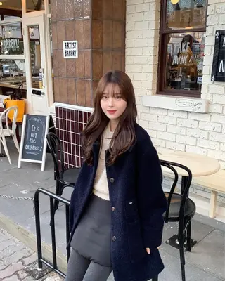 ロング カラー 莉乃/縮毛矯正/髪質 改善/艶カラーのヘアスタイル