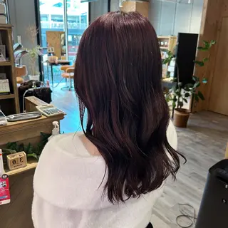 セミロング 髪質改善 🫧‪しろがねのヘアスタイル