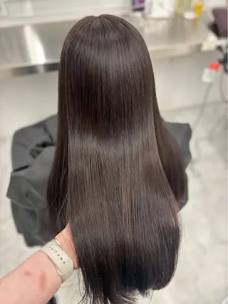 ロング カラー 上品モテヘア🩶 karen🩶のヘアスタイル