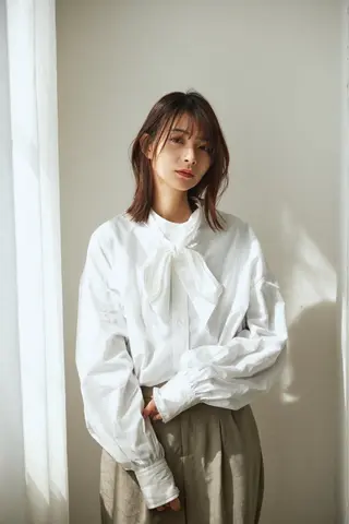 ミディアム 川根 拓也のヘアスタイル