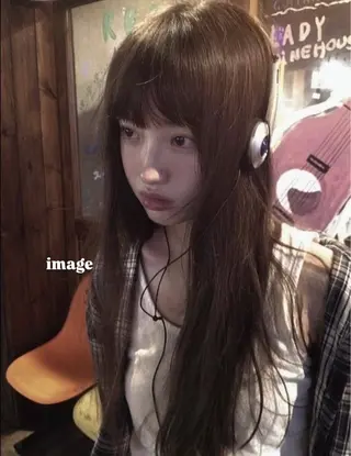 ロング ひめな 🎀のヘアスタイル