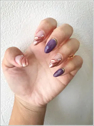 ネイル MiRanda Nail所属・MiRanda 保坂 舞のネイルデザイン