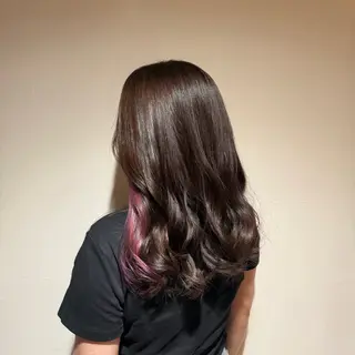 セミロング カラー ✵ ✯MOMOKA✯ ✵のヘアスタイル