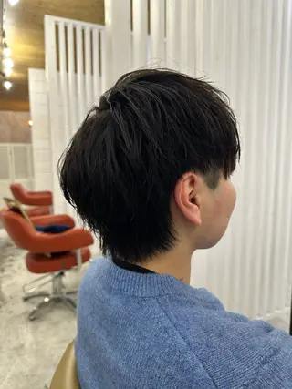 ミディアム 椎木 琉聖のヘアスタイル