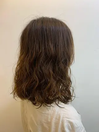 パーマ 小沼采唯👧🏼 海好きオヌちゃんのヘアスタイル