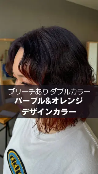 カラー toca...所属・KANOKA (toca...)のヘアスタイル