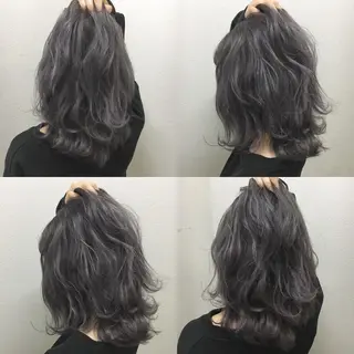 ミディアム カラー JILBLAN京都 ショート/ハイライトのヘアスタイル