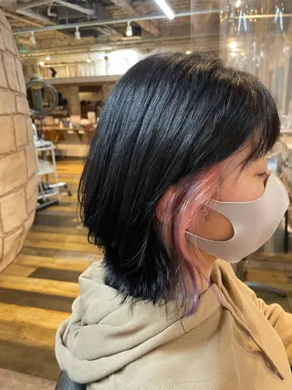 ミディアム カラー メンズ特化❤️‍🔥 みやぎのヘアスタイル